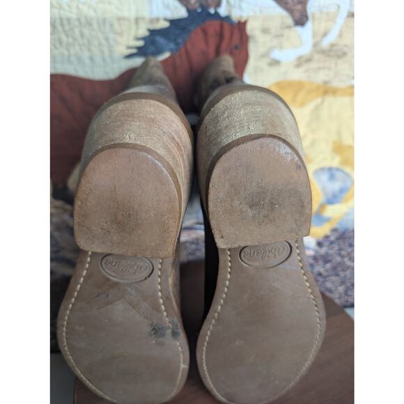 Abilene Mens Western Boots Brown 10 - Picture 6 of 6